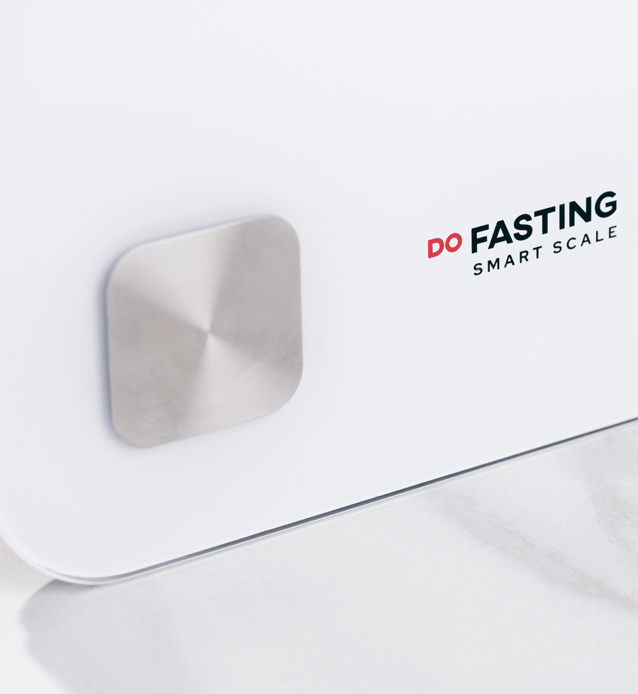 Immagine ravvicinata della bilancia smart